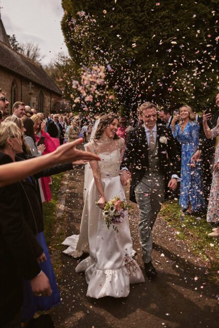 Wedding Photographer Cornwall Confetti